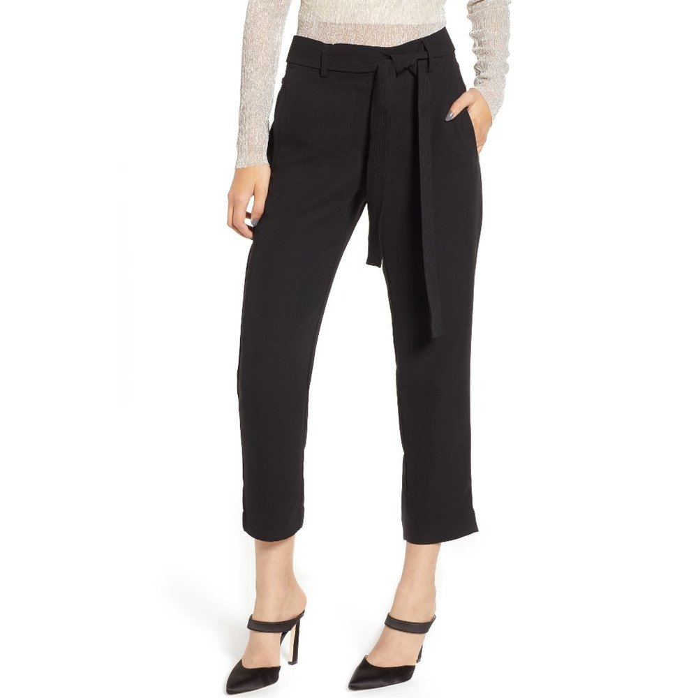 NWT Nordstrom Chelsea28 Tie Waist Ankle Pants